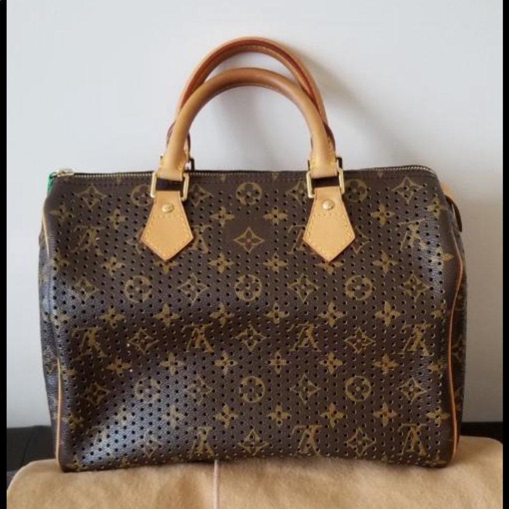 Louis Vuitton speedy 30 limited edition handbag